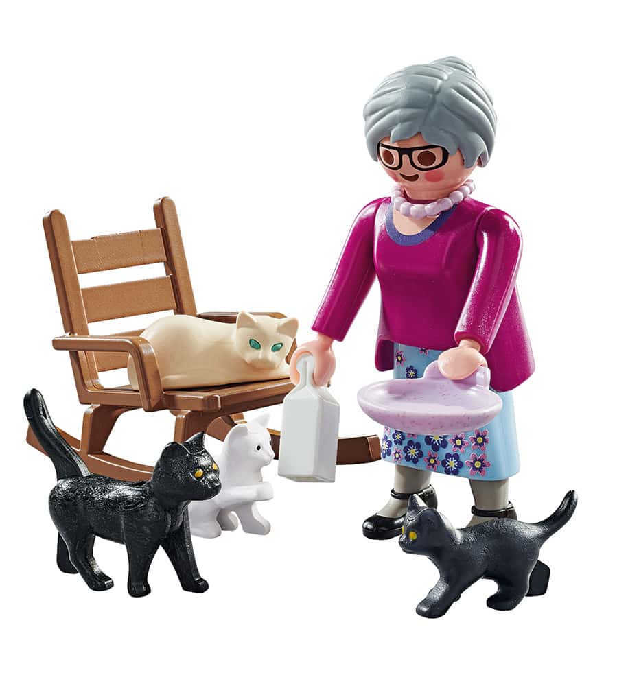 Playmobil - Γιαγιά Με Γατάκια