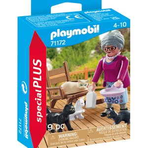 Playmobil - Γιαγιά Με Γατάκια