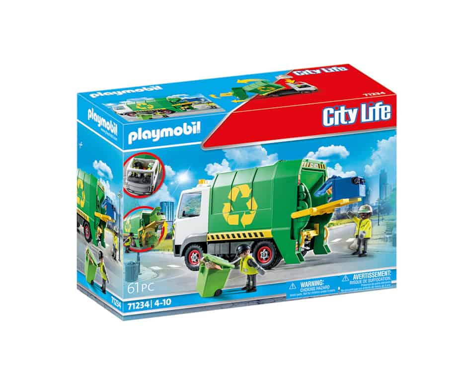 Playmobil - Όχημα Συλλογής Ανακυκλούμενων Απορριμάτων