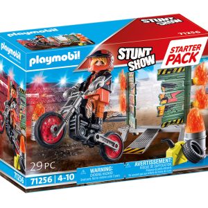 Playmobil - Ακροβατικά Με Μηχανή Motorcross