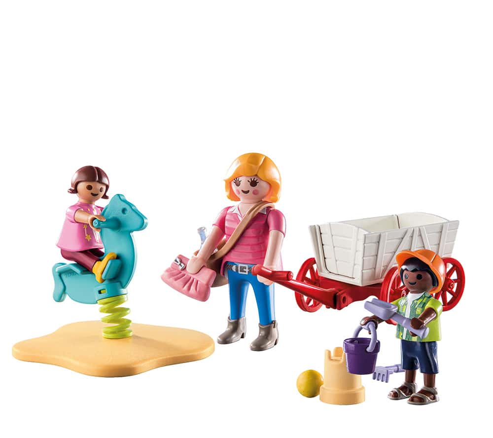 Playmobil - Νηπιαγωγός Με Παιδάκια Και Καροτσάκι
