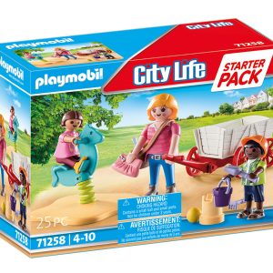 Playmobil - Νηπιαγωγός Με Παιδάκια Και Καροτσάκι