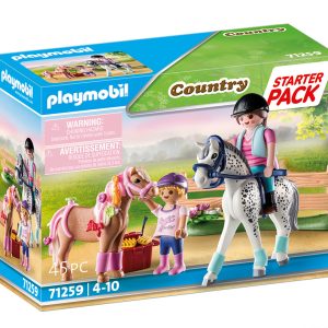 Playmobil - Φροντίζοντας Τα Άλογα