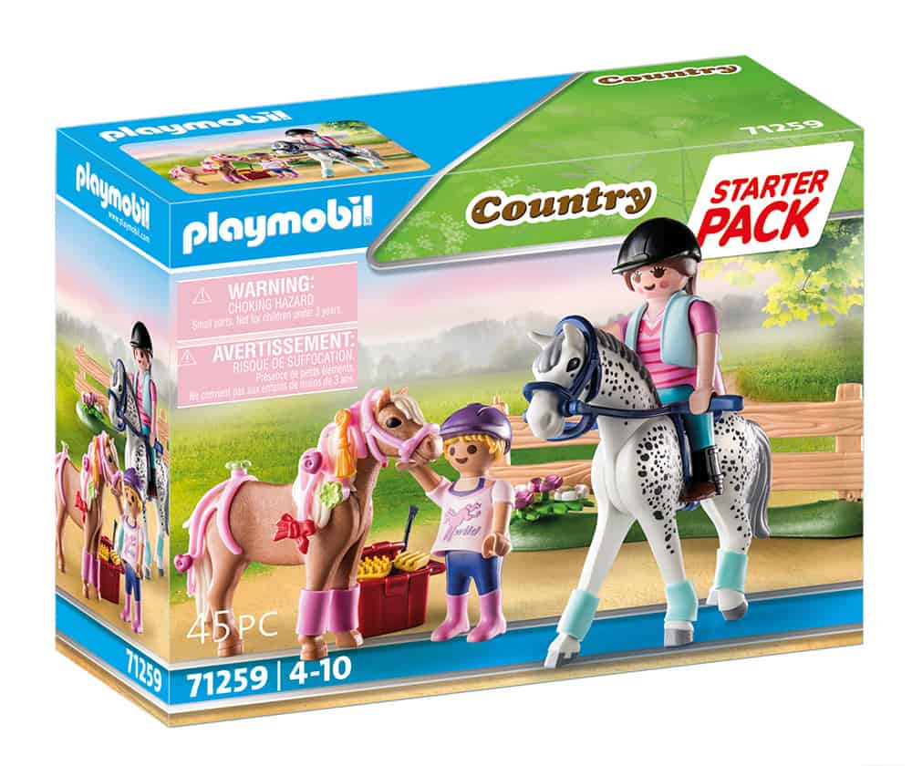 Playmobil - Φροντίζοντας Τα Άλογα