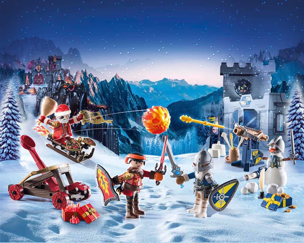 Playmobil - Χριστουγεννιάτικο Ημερολόγιο Novelmore Μάχη Στο Παγωμένο Βασίλειο