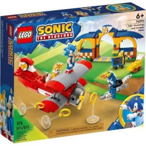 Lego Sonic The Hedgehog - Tail's Workshop And Tornado Plane