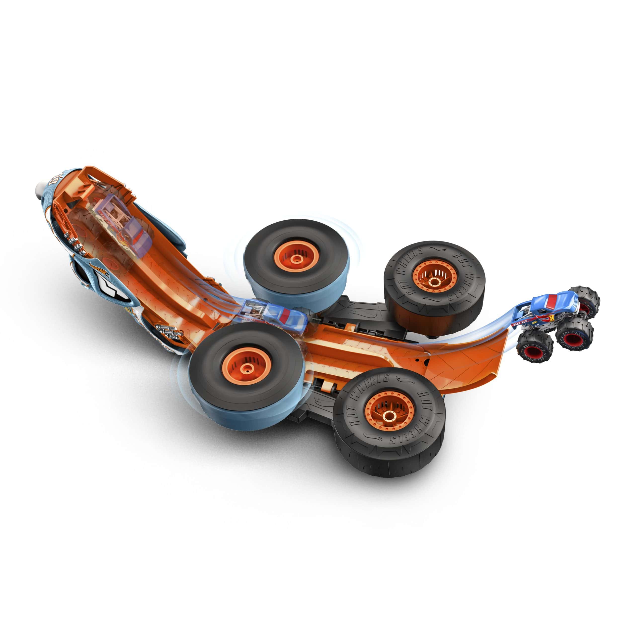 Τηλεκατευθυνόμενο Αυτοκίνητο Hot Wheels - Monster Truck Transforming Rhinomite