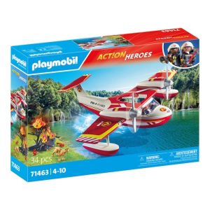 Playmobil - Action Heroes - Πυροσβεστικό Υδροπλάνο