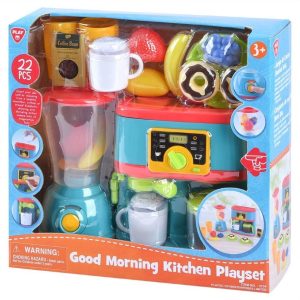 Playgo -  Σετ Κουζινικών -  Good Morning Kitchen 22Τμχ (3734)
