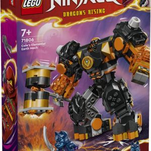 Lego Ninjago - Dragon's Rising - Cole's Elemental Earth Mech - 71806