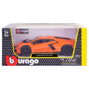 Bburago - Μεταλλική Μινιατούρα 1/24 -  Lamborghini Revuelto – Πορτοκαλί #18-21106-OR #