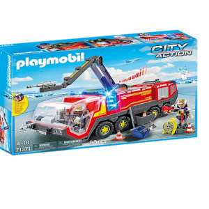 Playmobil - Πυροσβεστικό Όχημα Με Φώτα Ήχο Και Πυροσβεστικό Κανόνι