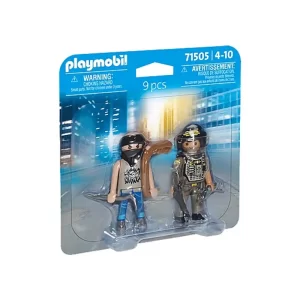 Playmobil - Duopack - Κλέφτης Και Αστυνόμος #71505#