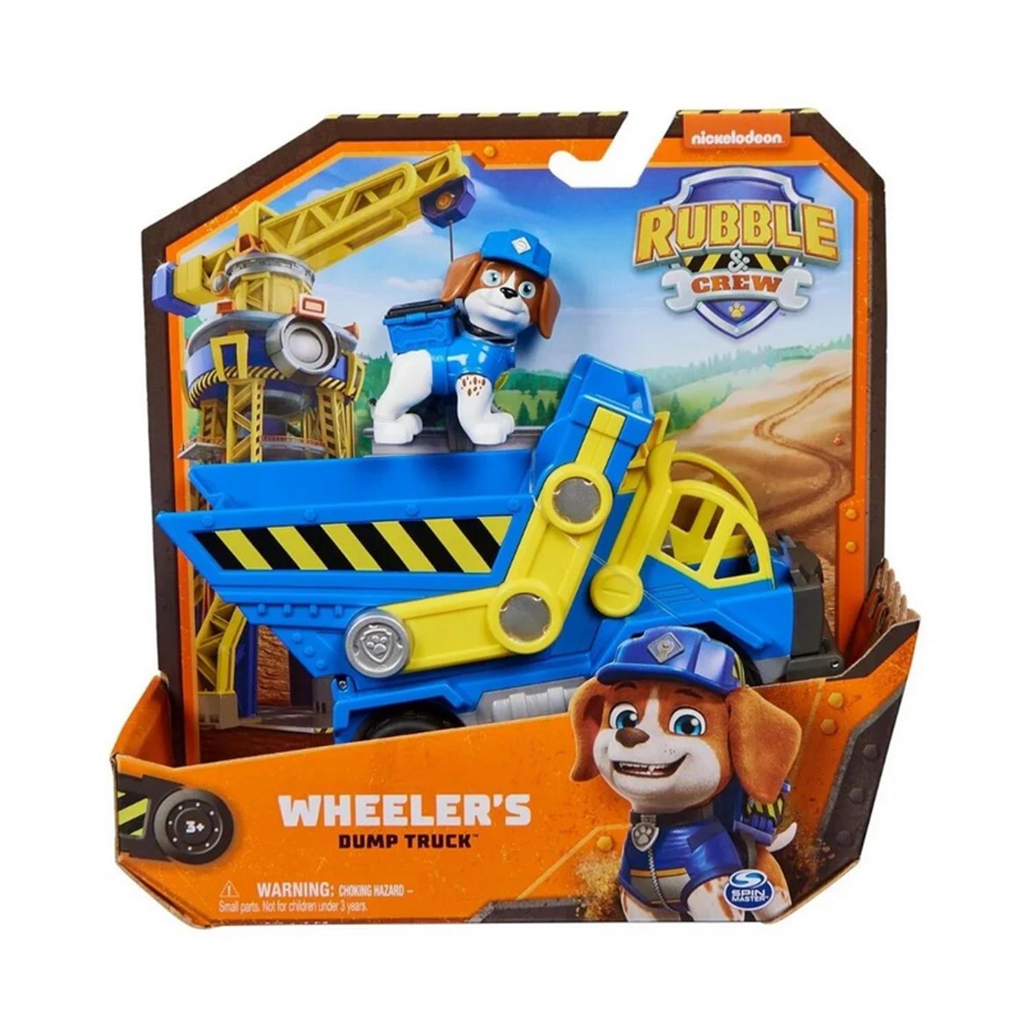 Spin Master -  Paw Patrol -  Rubble & Crew - Wheeler's Dump Truck