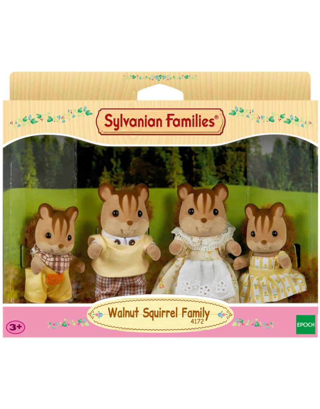 Sylvanian Families -  Οικογένεια Σκίουρων